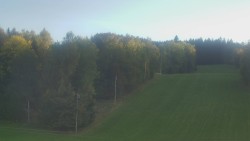 Dojezd hlavní sjezdovky
