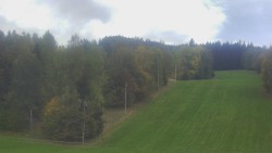 Dojezd hlavní sjezdovky