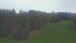 Dojezd hlavní sjezdovky