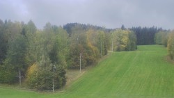 Dojezd hlavní sjezdovky
