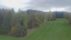 Dojezd hlavní sjezdovky