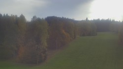 Dojezd hlavní sjezdovky