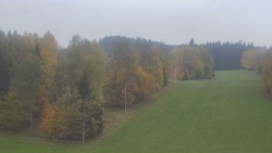 Dojezd hlavní sjezdovky