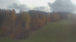 Dojezd hlavní sjezdovky