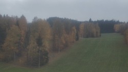 Dojezd hlavní sjezdovky