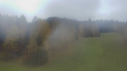 Dojezd hlavní sjezdovky