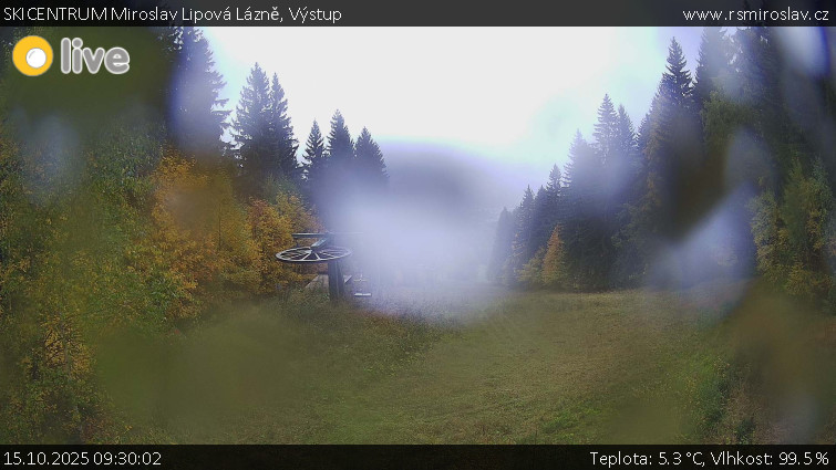 SKICENTRUM Miroslav Lipová Lázně - Výstupní stanice lanové dráhy - 15.10.2025 v 09:30 SKICENTRUM Miroslav Lipová Lázně - Výstupní stanice lanové dráhy - 15.10.2025 v 09:30
