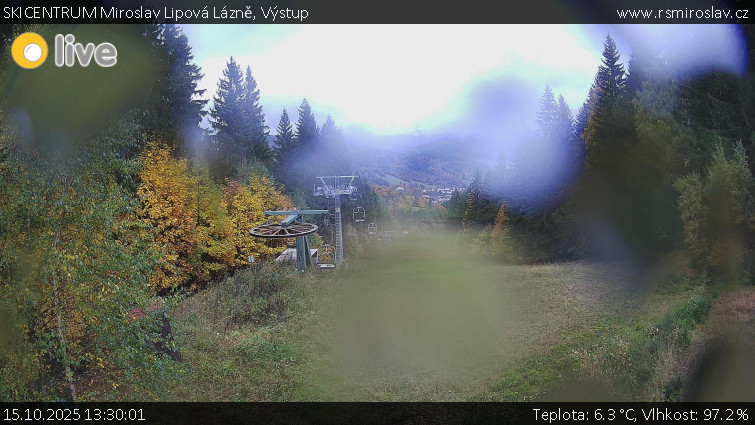 SKICENTRUM Miroslav Lipová Lázně - Výstupní stanice lanové dráhy - 15.10.2025 v 13:30 SKICENTRUM Miroslav Lipová Lázně - Výstupní stanice lanové dráhy - 15.10.2025 v 13:30
