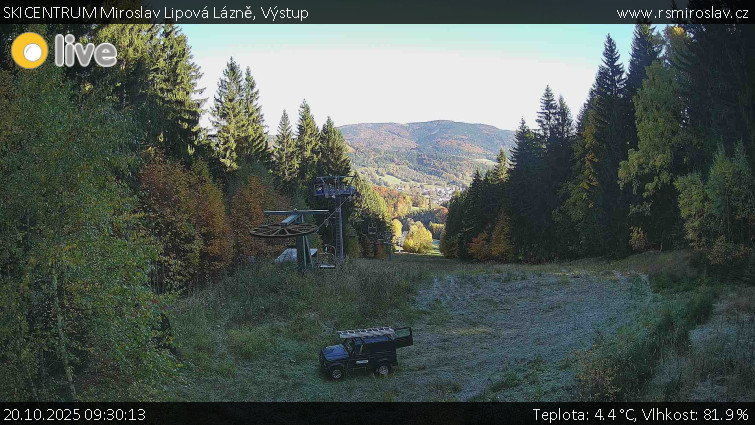 SKICENTRUM Miroslav Lipová Lázně - Výstupní stanice lanové dráhy - 20.10.2025 v 09:30 SKICENTRUM Miroslav Lipová Lázně - Výstupní stanice lanové dráhy - 20.10.2025 v 09:30