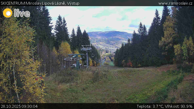 SKICENTRUM Miroslav Lipová Lázně - Výstupní stanice lanové dráhy - 28.10.2025 v 09:30 SKICENTRUM Miroslav Lipová Lázně - Výstupní stanice lanové dráhy - 28.10.2025 v 09:30
