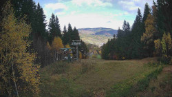 Výstupní stanice lanové dráhy