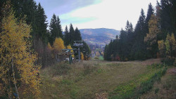 Výstupní stanice lanové dráhy