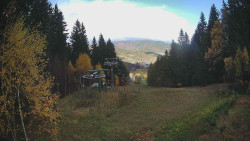 Výstupní stanice lanové dráhy