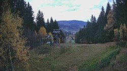 Výstupní stanice lanové dráhy