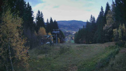 Výstupní stanice lanové dráhy