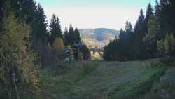 Výstupní stanice lanové dráhy