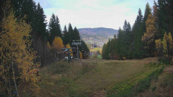 Výstupní stanice lanové dráhy