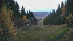 Výstupní stanice lanové dráhy