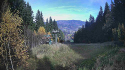 Výstupní stanice lanové dráhy