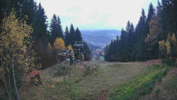 Výstupní stanice lanové dráhy