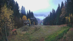 Výstupní stanice lanové dráhy