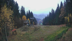 Výstupní stanice lanové dráhy