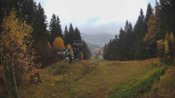 Výstupní stanice lanové dráhy