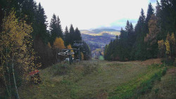 Výstupní stanice lanové dráhy