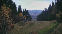 Výstupní stanice lanové dráhy