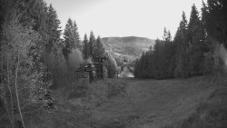 Výstupní stanice lanové dráhy