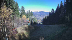 Výstupní stanice lanové dráhy