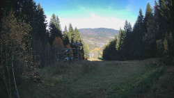 Výstupní stanice lanové dráhy