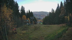 Výstupní stanice lanové dráhy