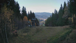 Výstupní stanice lanové dráhy