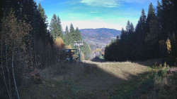 Výstupní stanice lanové dráhy