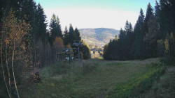 Výstupní stanice lanové dráhy