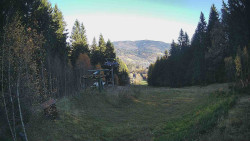 Výstupní stanice lanové dráhy