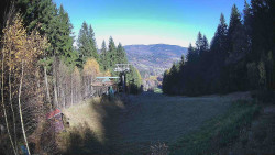 Výstupní stanice lanové dráhy