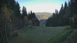 Výstupní stanice lanové dráhy