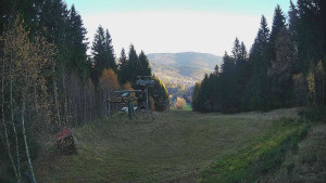 SKICENTRUM Miroslav Lipová Lázně - Výstupní stanice lanové dráhy - 7.11.2025 v 07:45 SKICENTRUM Miroslav Lipová Lázně - Výstupní stanice lanové dráhy - 7.11.2025 v 07:45