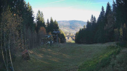 Výstupní stanice lanové dráhy