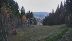 Výstupní stanice lanové dráhy