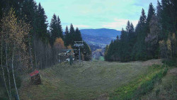 Výstupní stanice lanové dráhy