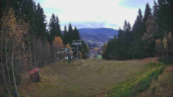 Výstupní stanice lanové dráhy