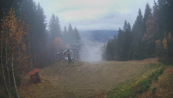 Výstupní stanice lanové dráhy