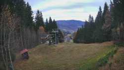 Výstupní stanice lanové dráhy