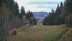 Výstupní stanice lanové dráhy