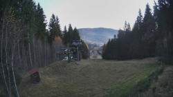 Výstupní stanice lanové dráhy