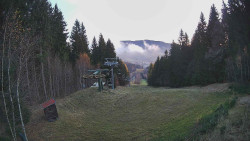 Výstupní stanice lanové dráhy