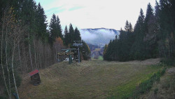 Výstupní stanice lanové dráhy